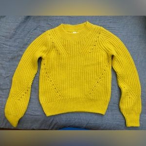 Gap Bright Yellow Sweater